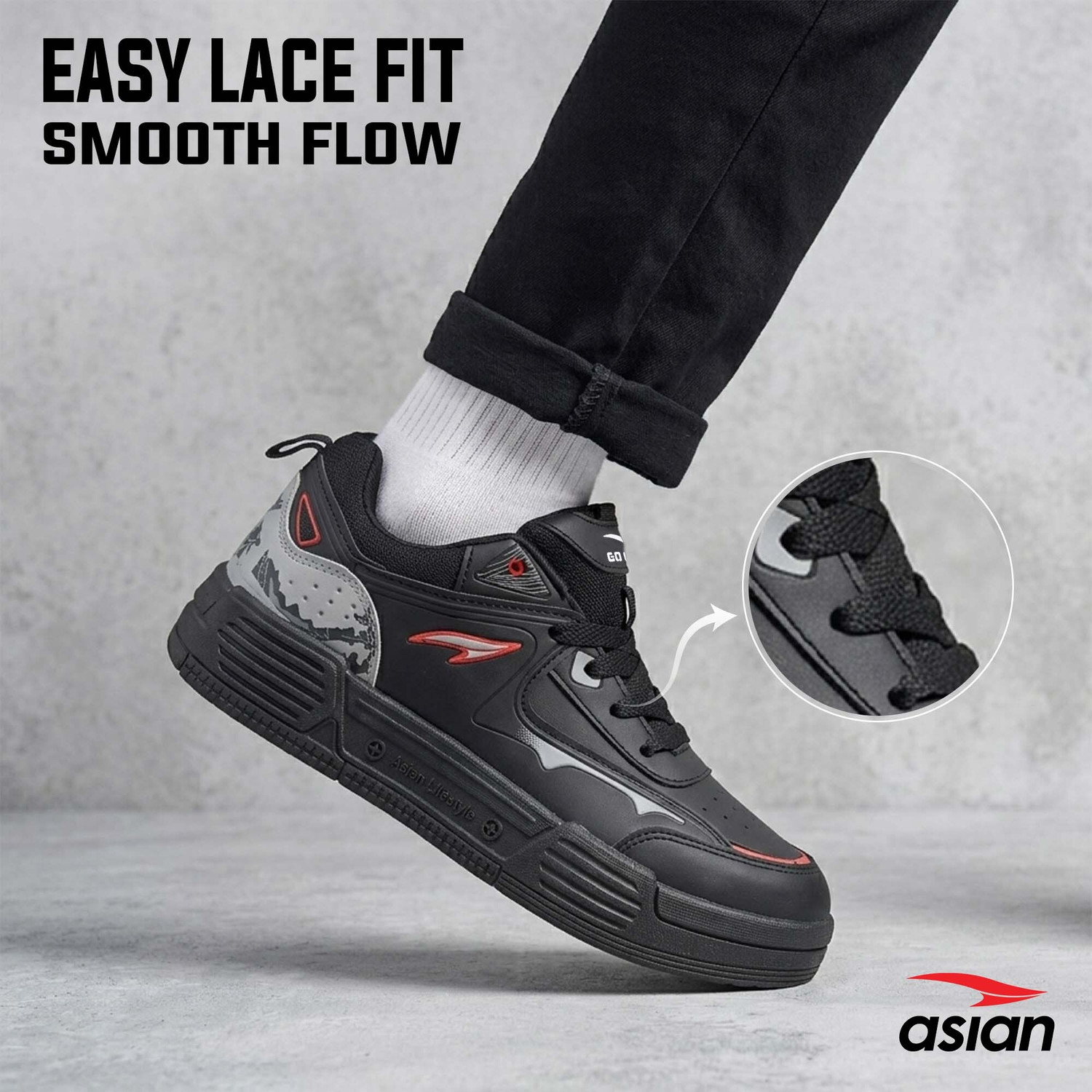 Image of asian Lifestyle-02 Men's Sneakers | Trendy, Comfortable, Sporty Sneaker for Boys Sneakers For Men