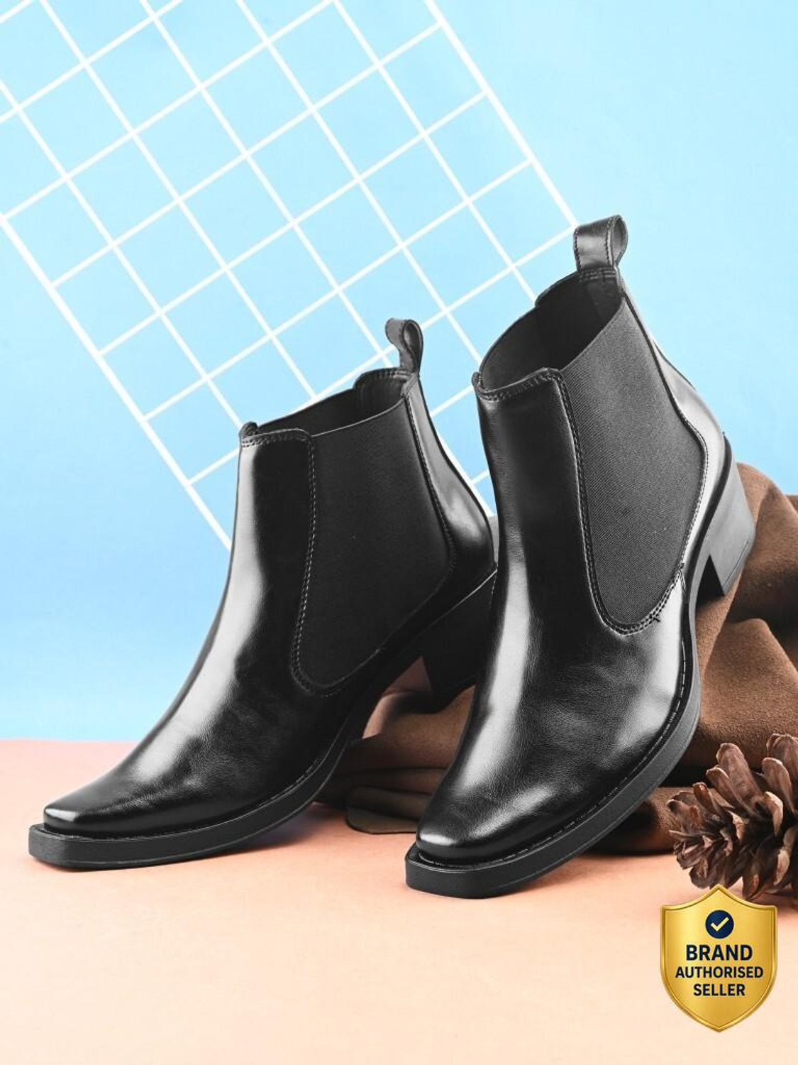 Image of Roadster Men's Height Increasing Chelsea Boots Boots For Men