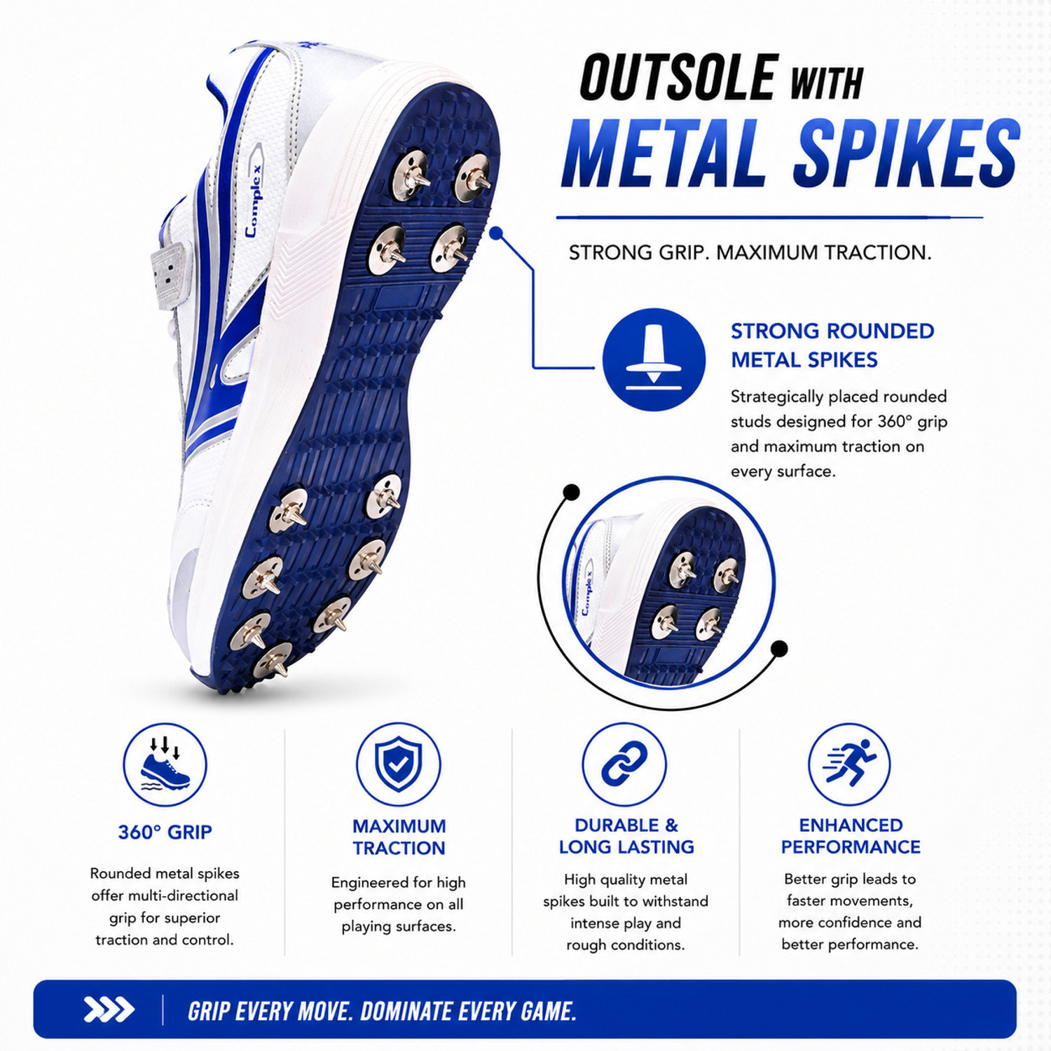 Image of Proase F /S-101 Cricket Shoes For Men