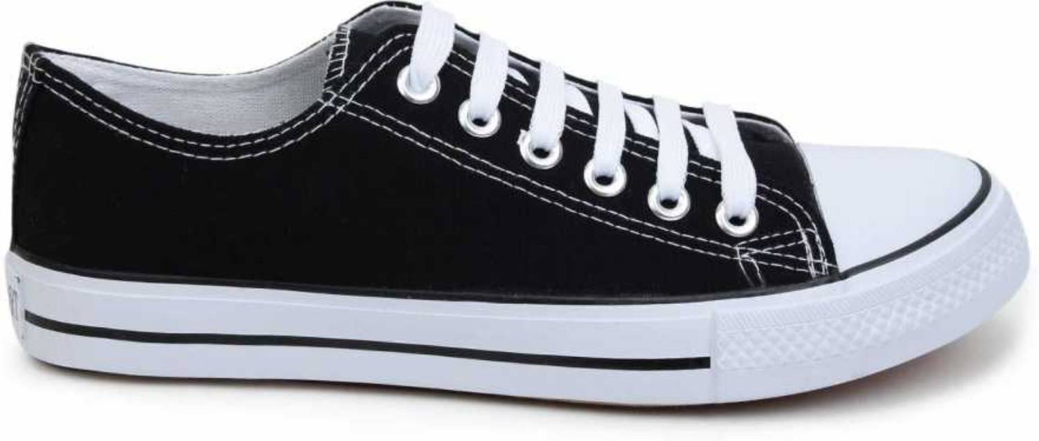 City Soles Canvas Shoes for Men Black - Image 3
