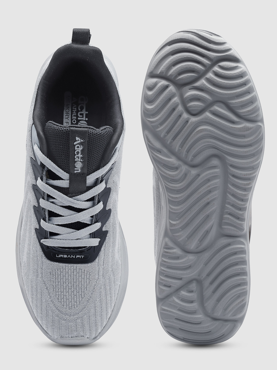 Image of action Athleo BULLET-103 Stylish Lightweight Comfortable Trendy Sports Lace-Up Running Shoes For Men
