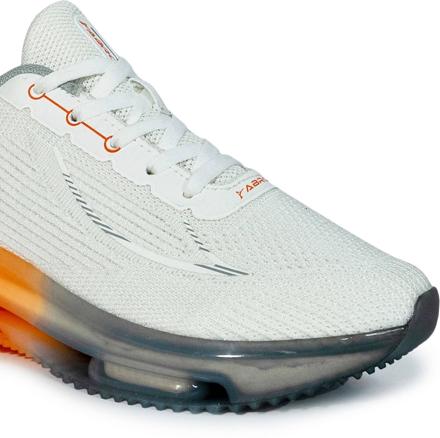 Abros ROOFER Men's White Running Shoes - Image 4