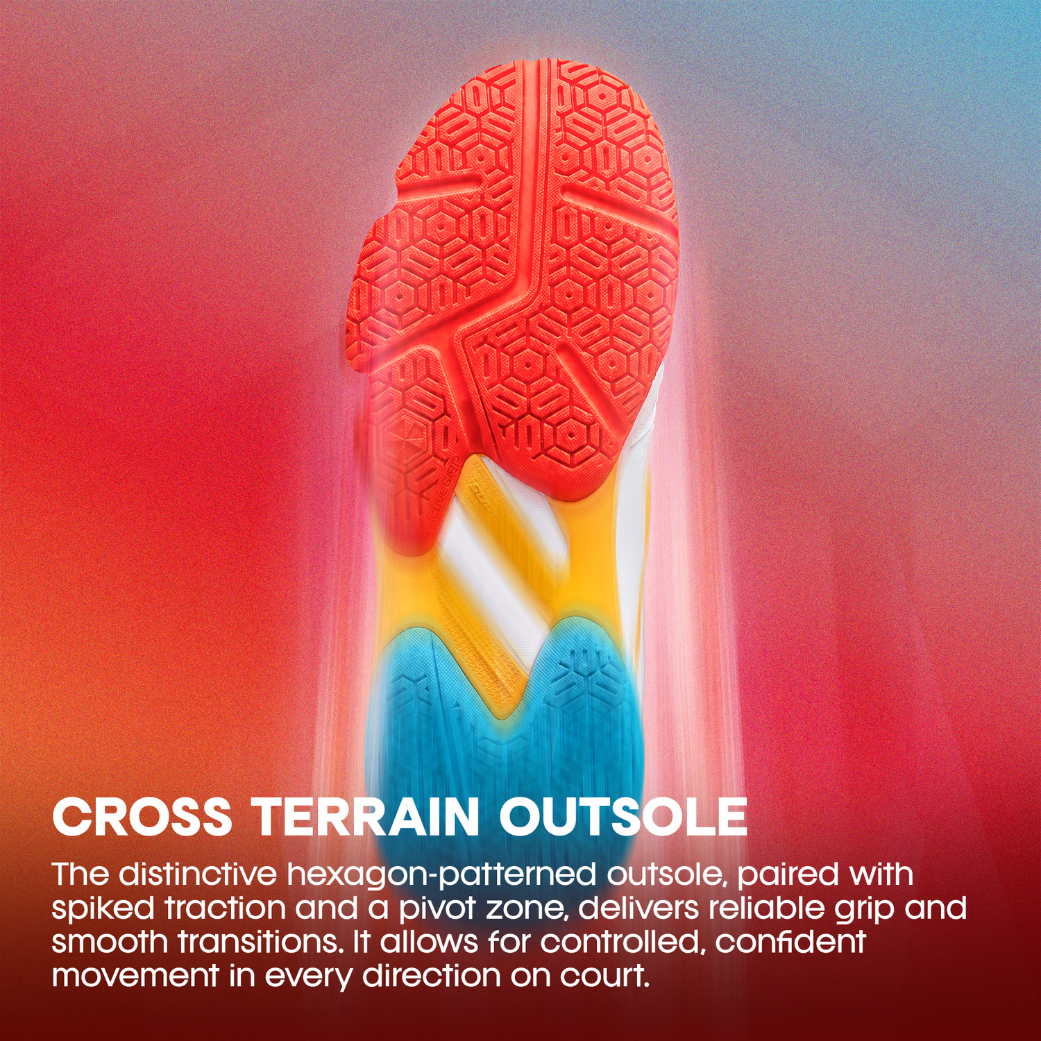 Image of Hundred Hyper Speed Badminton Shoes For Unisex
