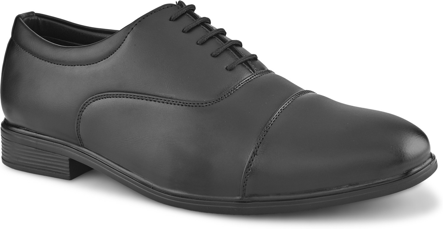 Image of HERE&NOW Premium Formal Oxford Shoes|Soft Cushion Comfort|Classic Lace-Up|Everyday Wear Oxford For Men