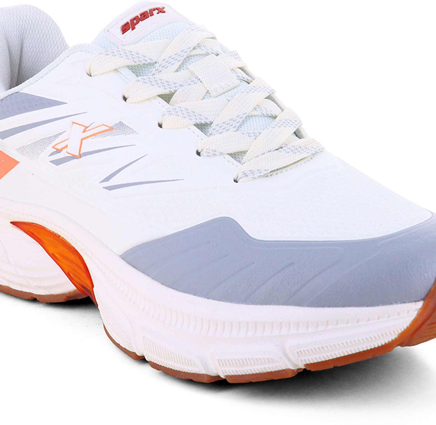 Image of Sparx SM 1117 | Stylish, Comfortable | Running Shoes For Men (White, Copper, 8)
