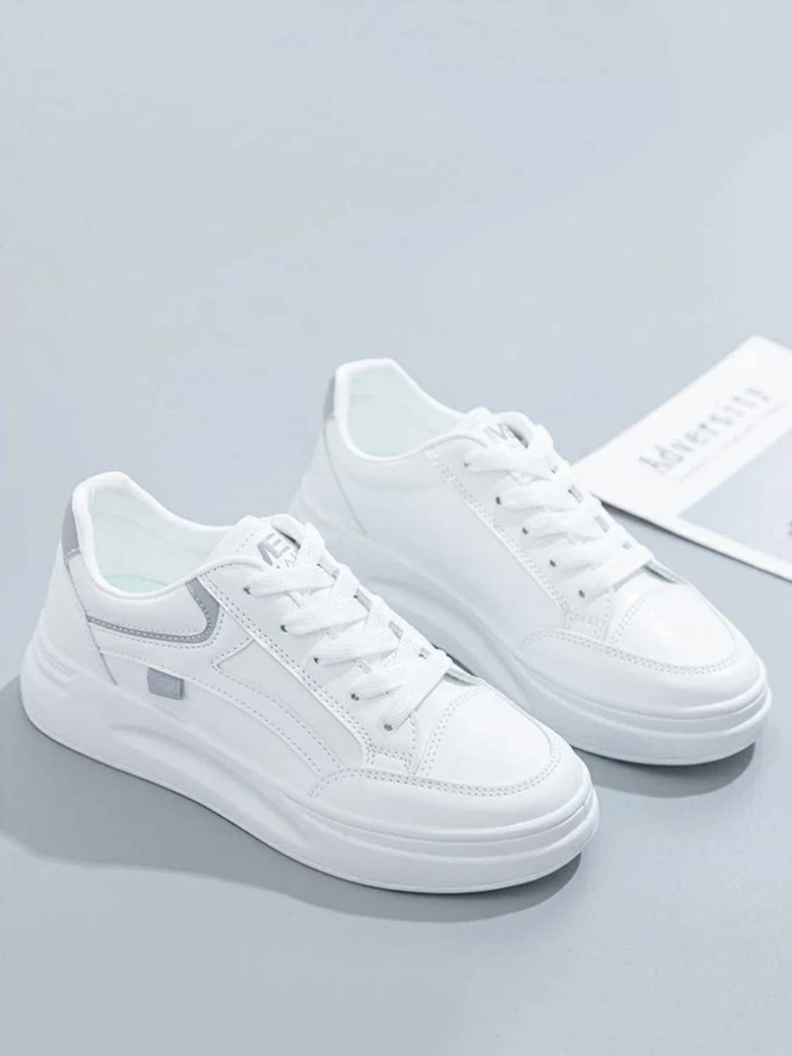 oxpeo Sneakers For Women White - Image 1