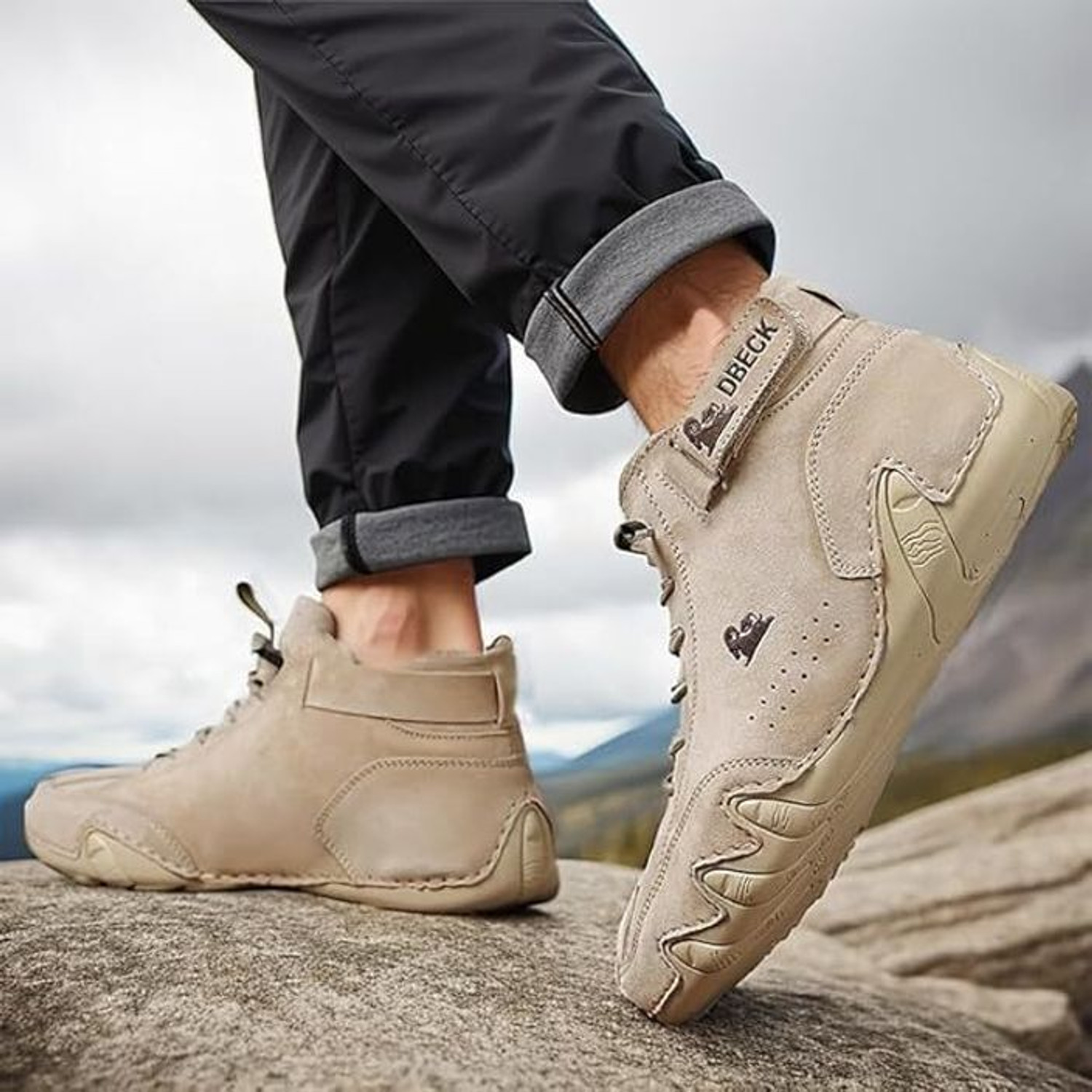 Image of Valin Fox Italian Casual Boots Sneakers For Men
