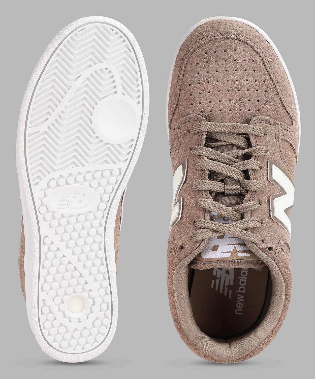New Balance BB480 Men's Brown Sneakers - Image 4
