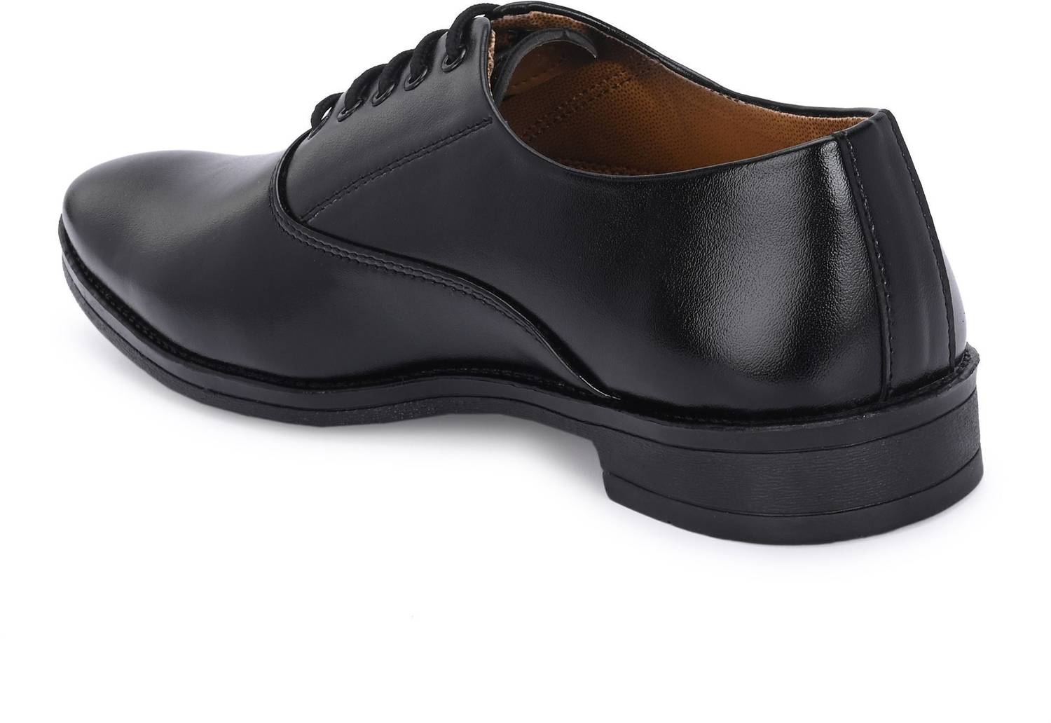 KATENIA Men's Black Formal Derby Shoes - Image 3