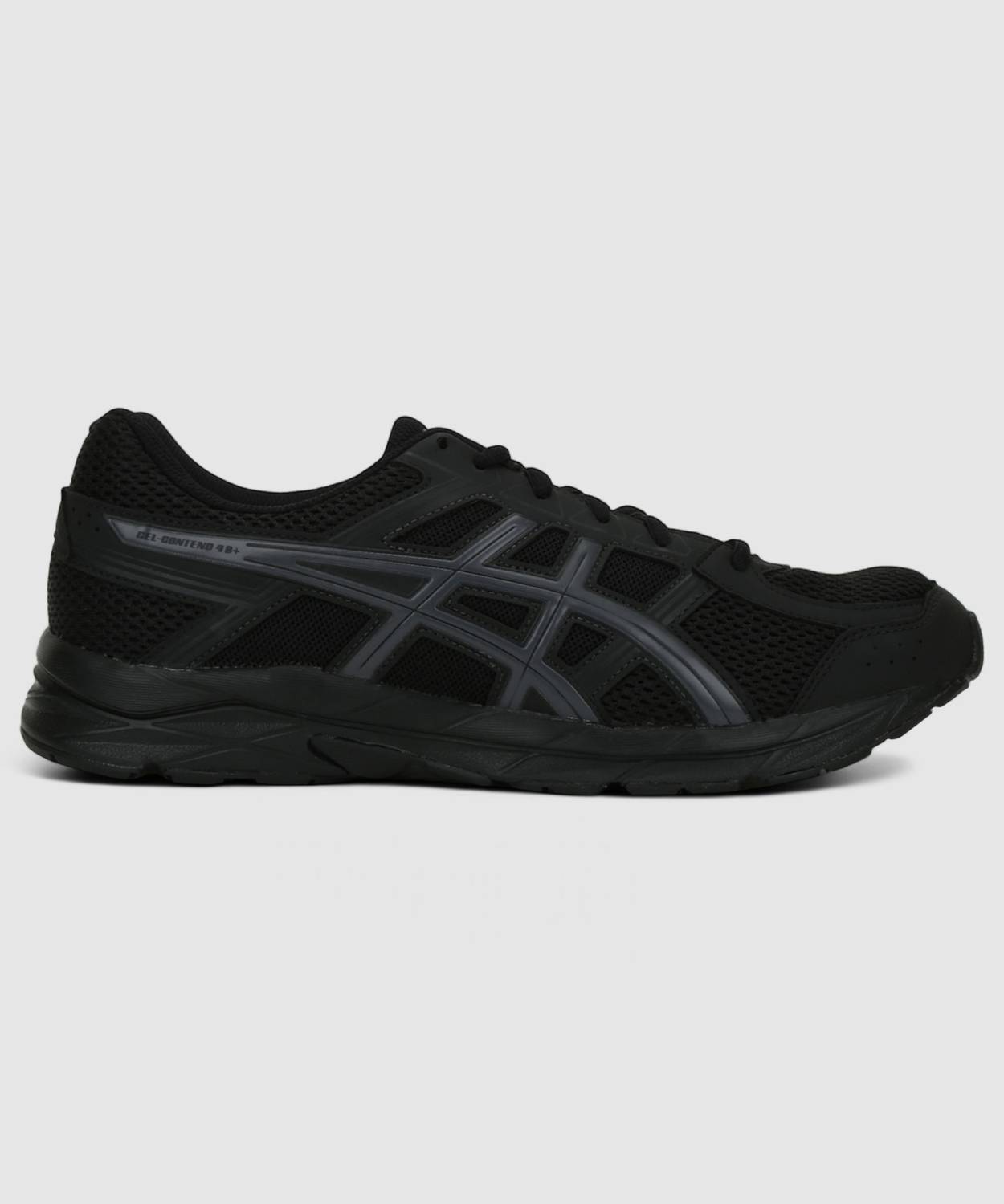 Asics GEL-CONTEND 4B+ Men's Black Running Shoes - Image 4