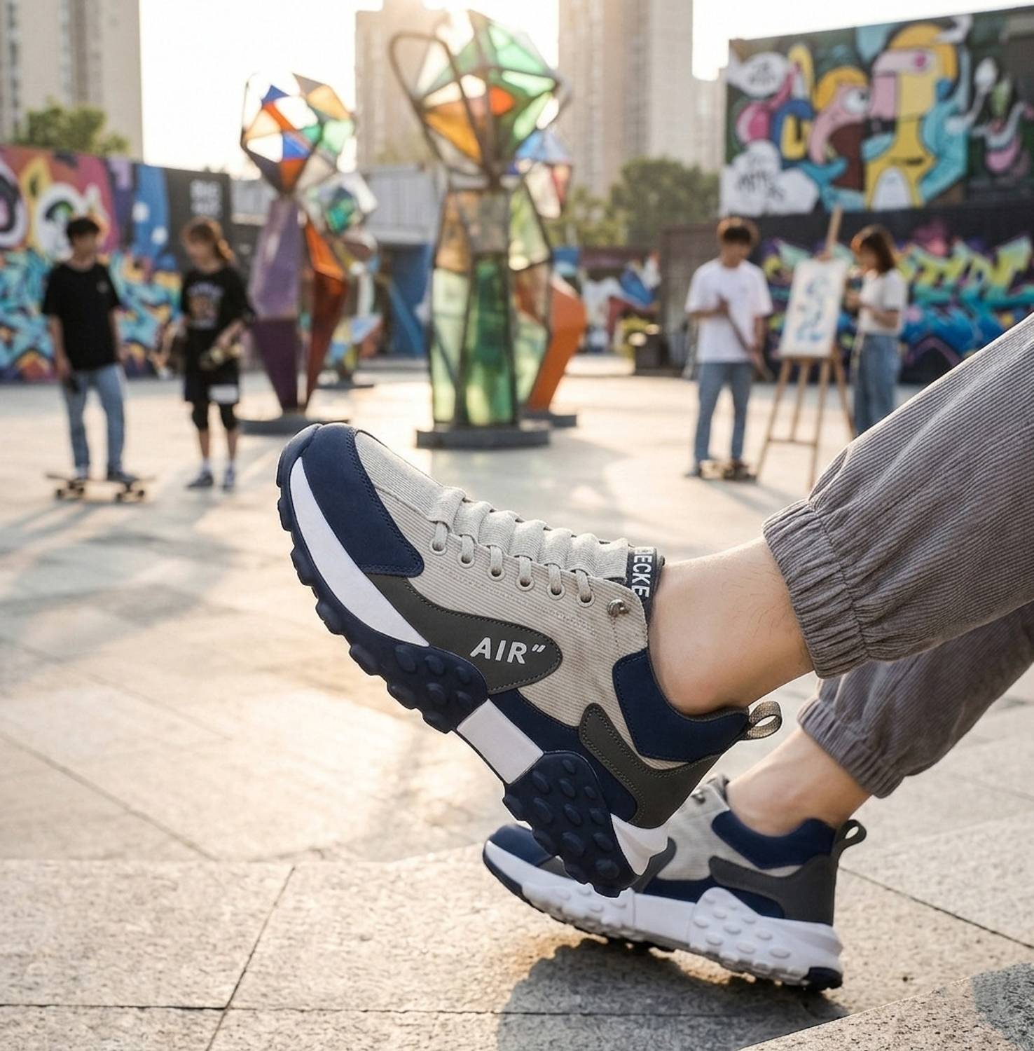 ONLY STEPS Men's Trending Latest Stylish Running Sports Shoes