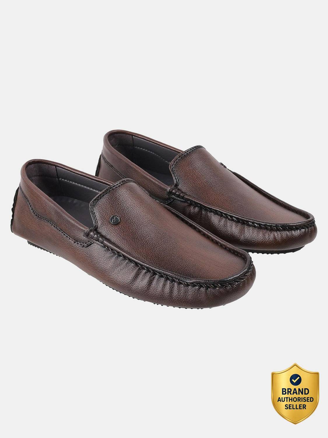 METRO Brown Loafers for Men