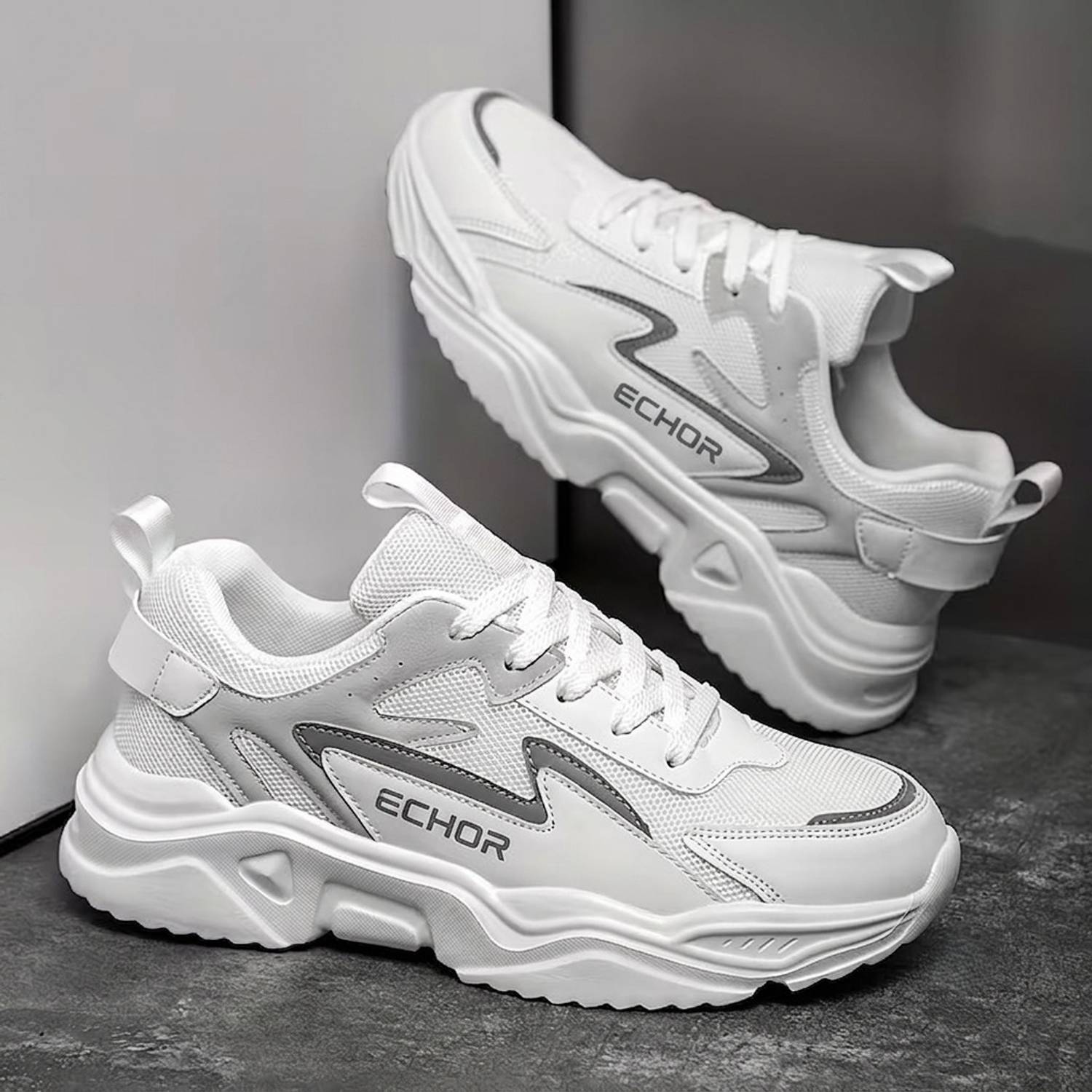 Echor Sneakers For Men White - Image 2