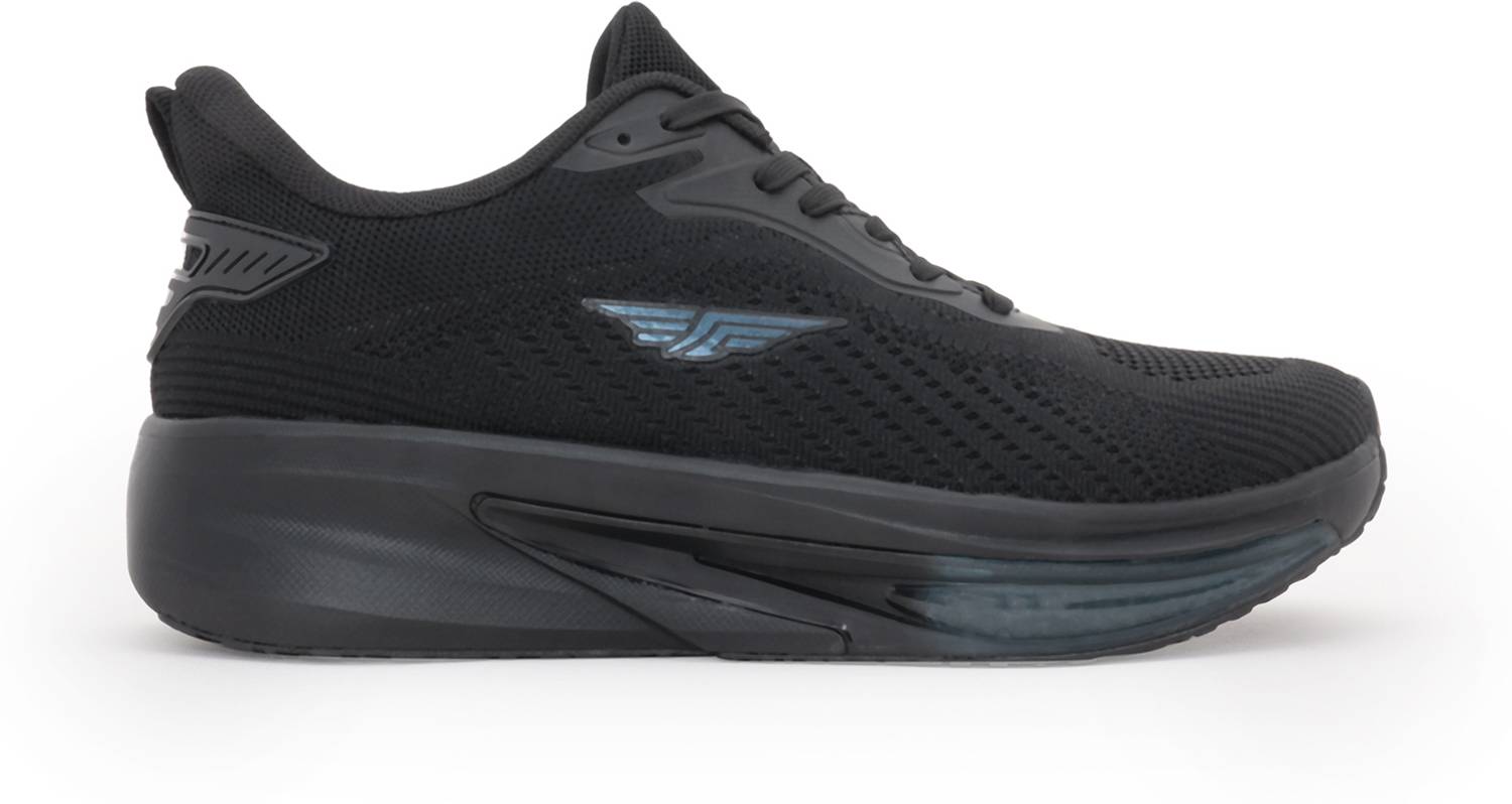 RED TAPE Black Men's Low-Cut Sports Shoes - Image 2