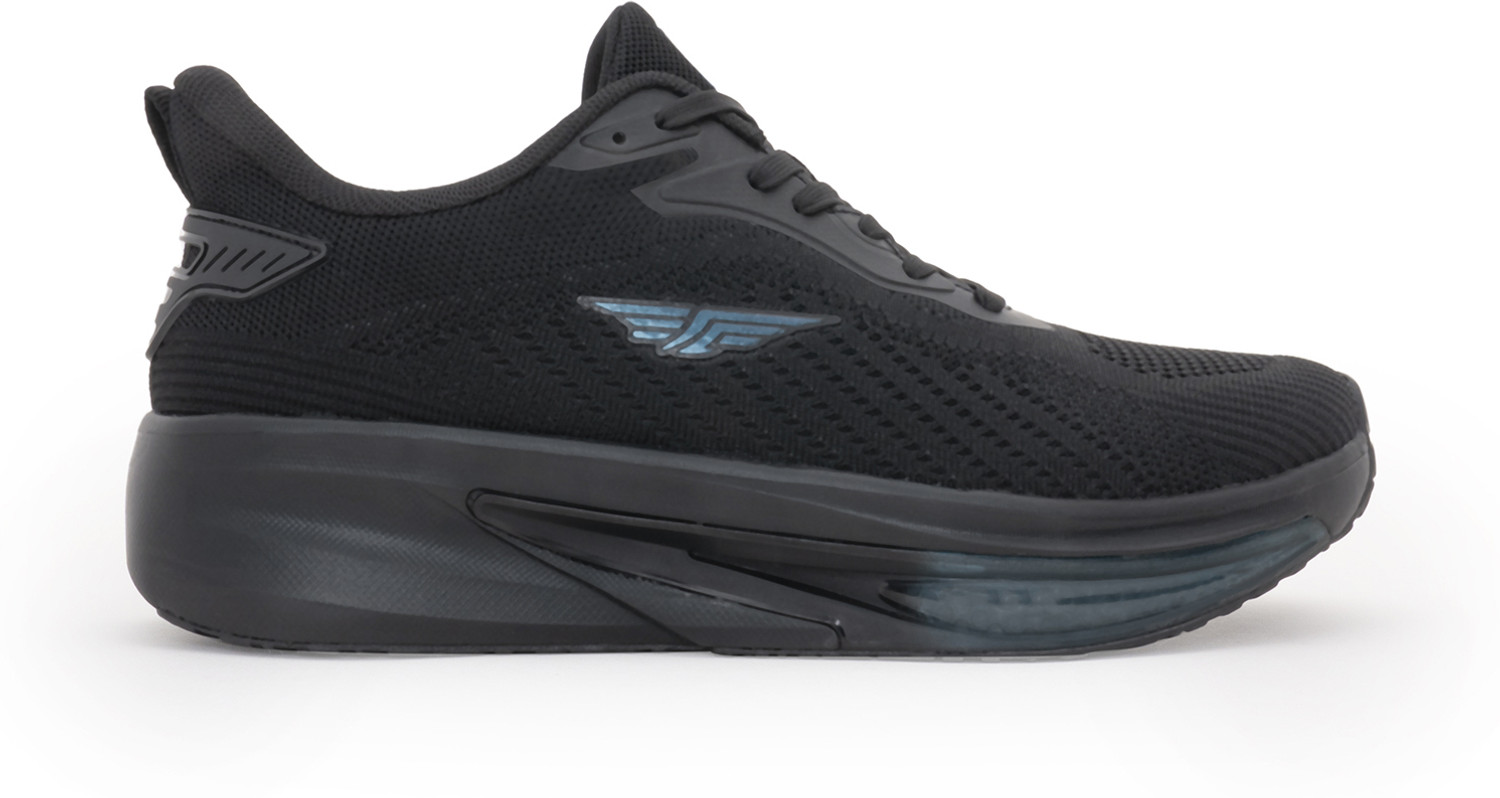 Image of RED TAPE Athleisure Sports Shoes for Men in Black | Low-Cut Athleisure Shoes. Walking Shoes For Men