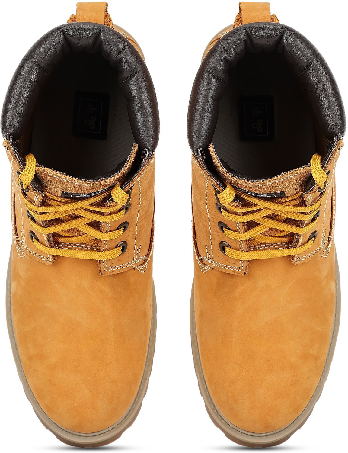 Image of WOODLAND Casuals For Men (Yellow, 9)