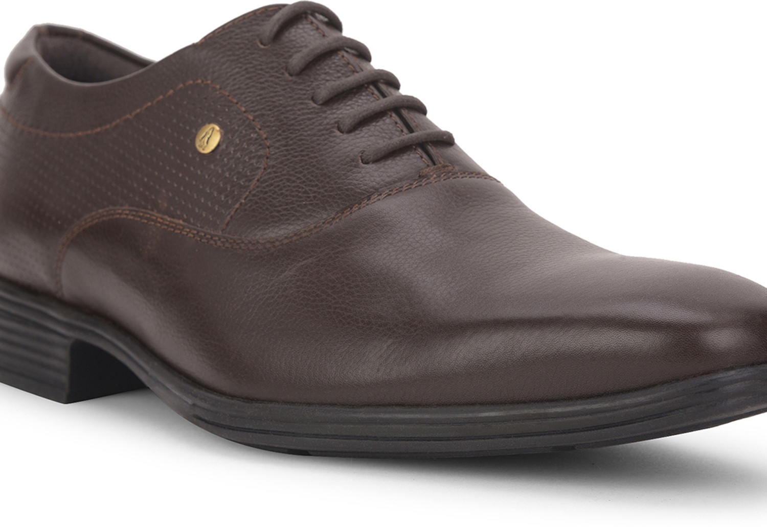 Image of HUSH PUPPIES Hush Puppies Oxford Men's Leather Shoes | Classic Lace-Up Design Oxford For Men