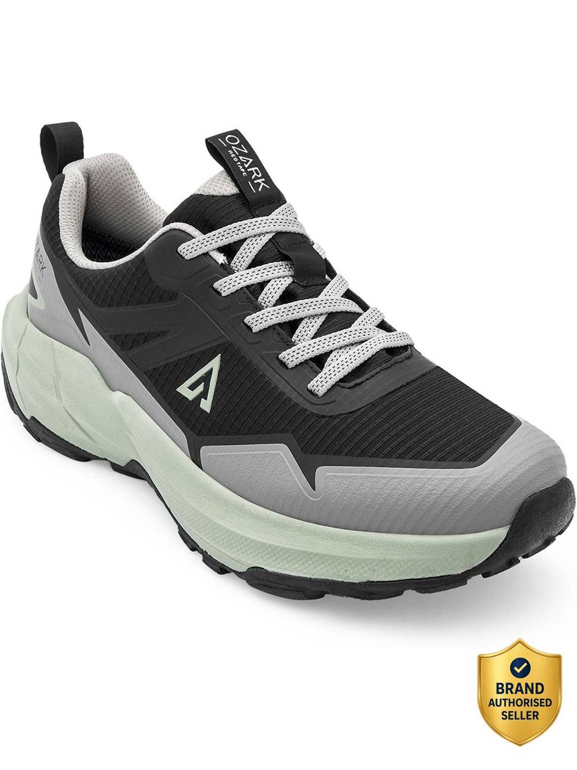 Ozark Red High-Top Outdoor Running Shoes For Men - Image 1