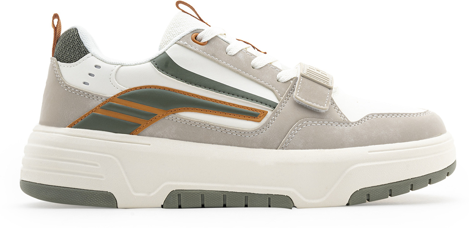 Image of RED TAPE Low Cut Lifestyle Sneakers for Men in Beige Orange | Lifestyle Sneakers Sneakers For Men
