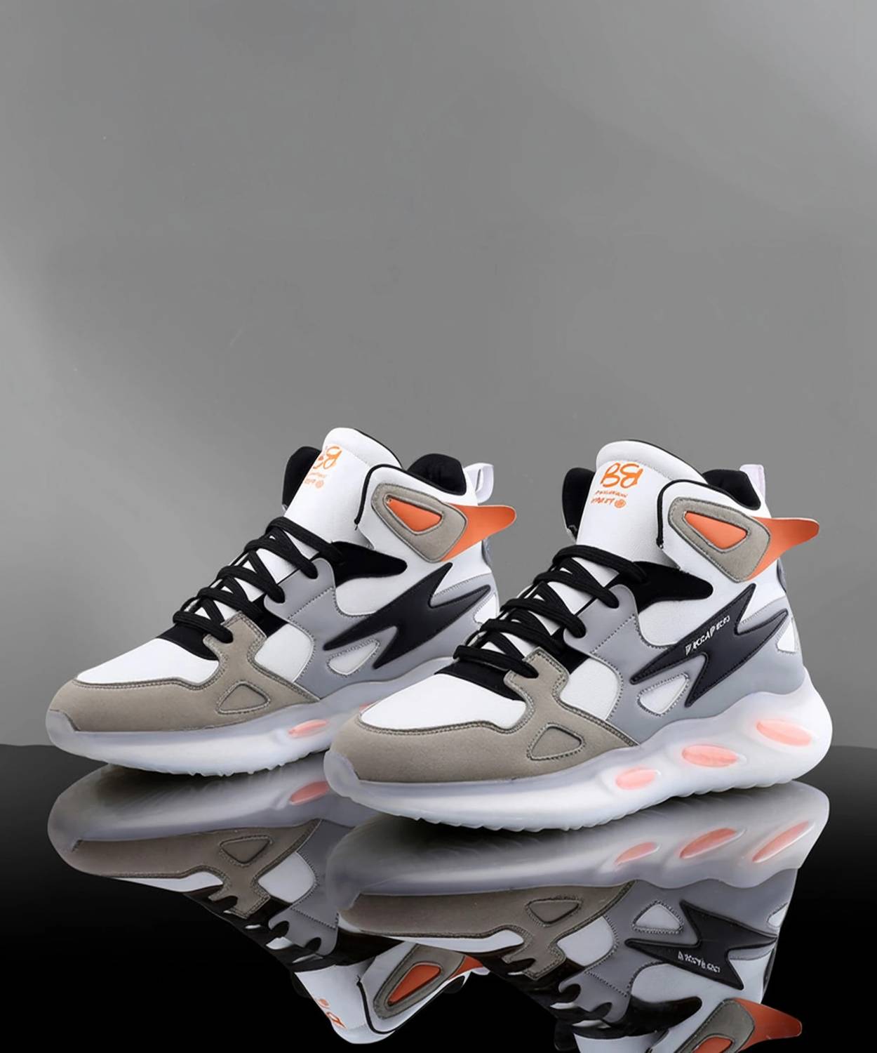 bacca bucci ATTITUDE Korean High Tops For Men - Image 1