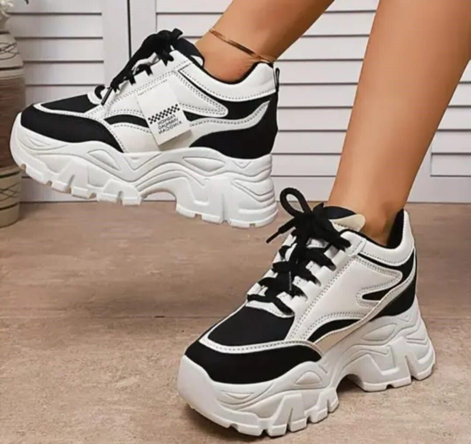 Image of Avose Black Trending Stylish Casual Shoes Sneakers For Women