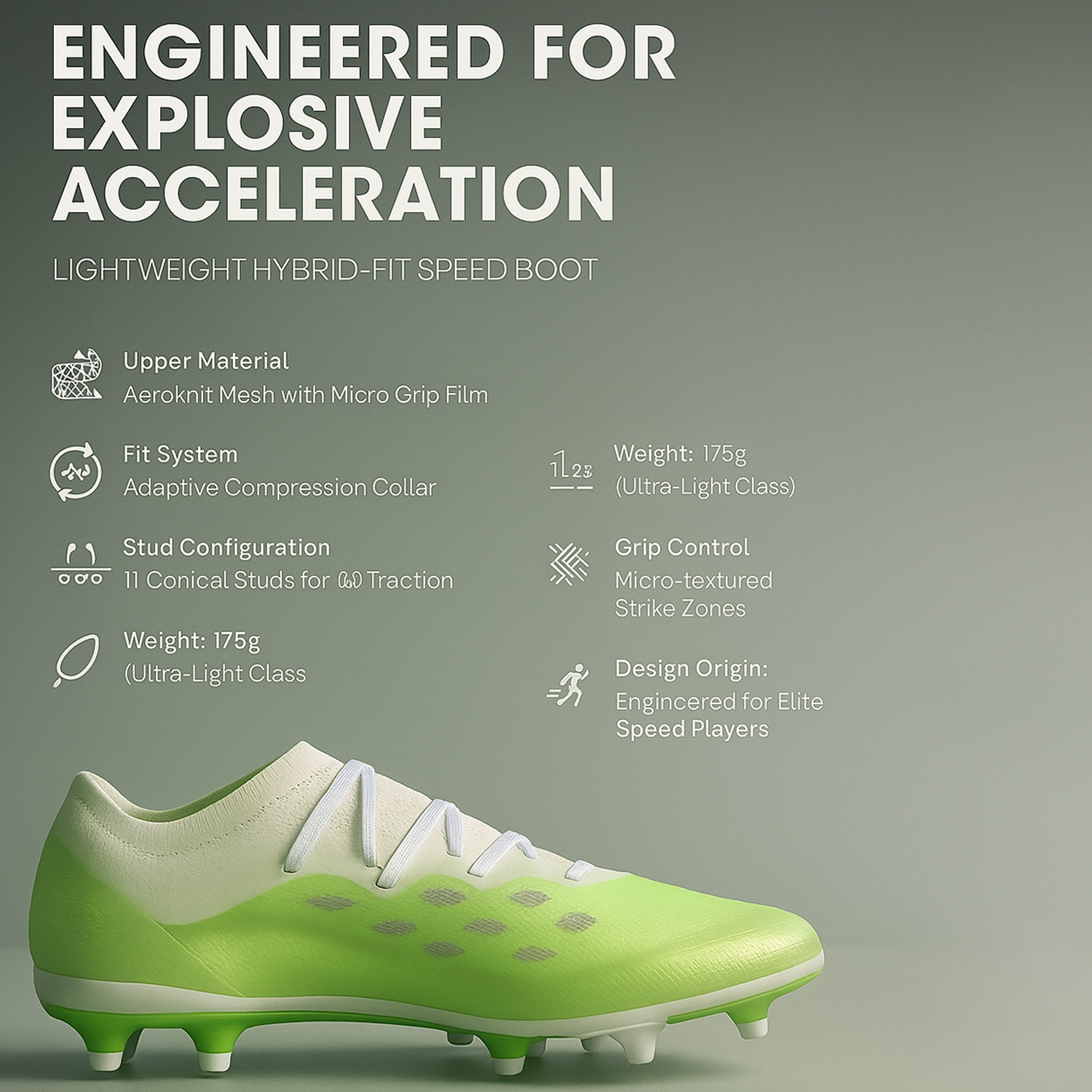 Image of GOWIN Football Shoes For Men