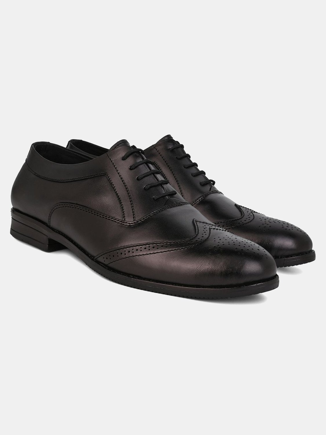 Image of ALBERTO TORRESI Formal Wingtip Shoes Lace Up For Men