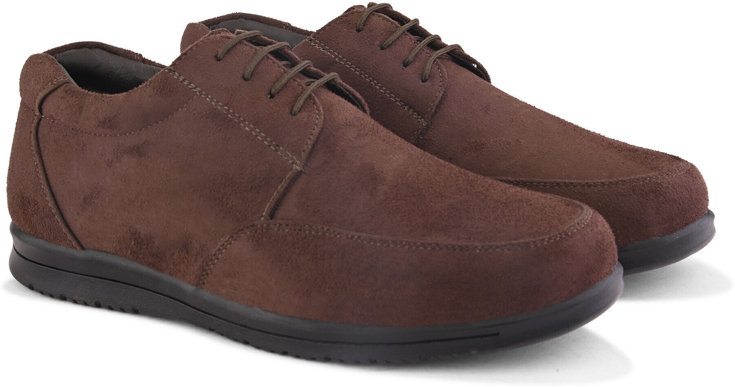 Image of PROVOGUE Brown Casual Shoes For Men Casuals For Men