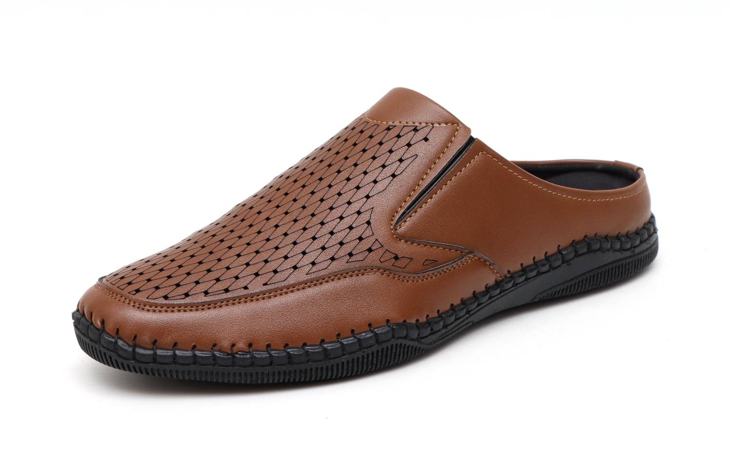 Heels County Leather Back Open Shoes Half Cut Loafers For Men - Buy Heels  County Leather Back Open Shoes Half Cut Loafers For Men Online at Best  Price - Shop Online for