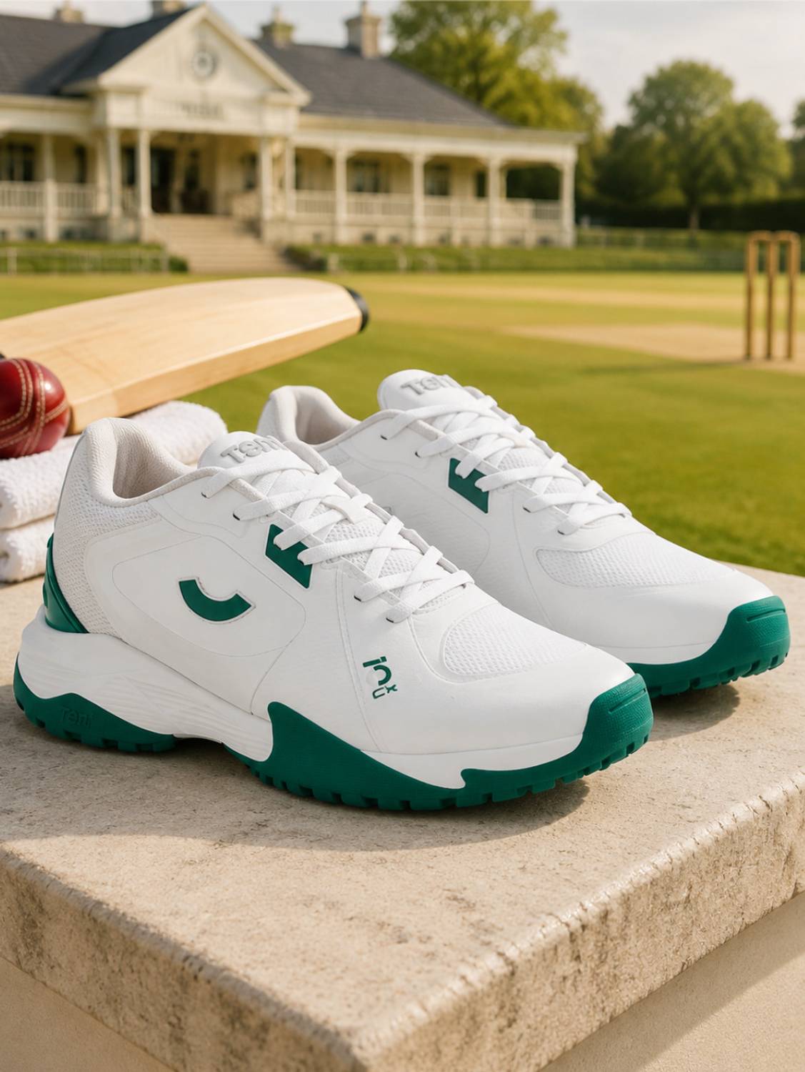 Ten x you All-rounder Cricket Shoe Green