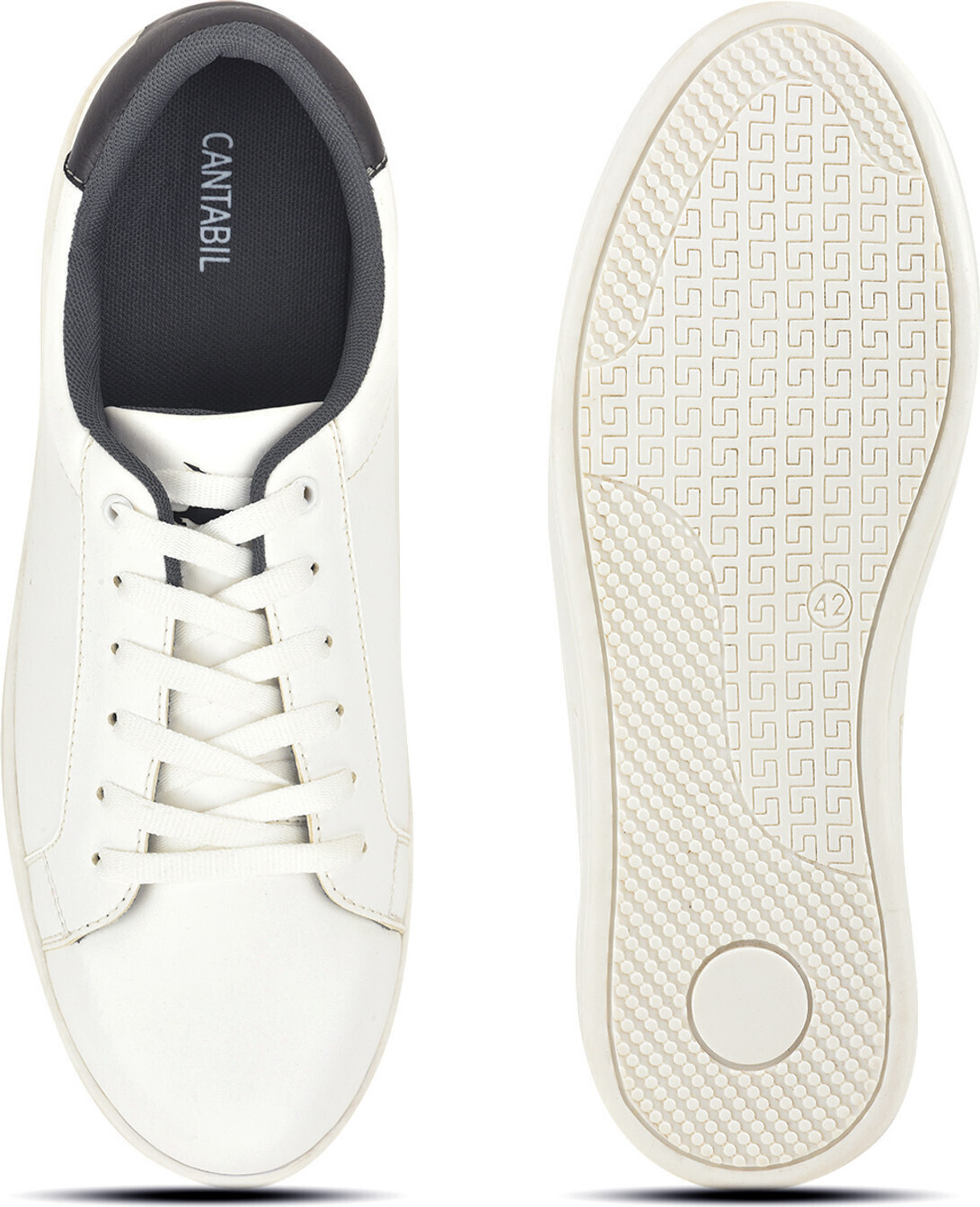 Image of CANTABIL Casual Sneakers Shoes for Men | Lightweight & Comfortable with Cushioned Insole Sneakers For Men