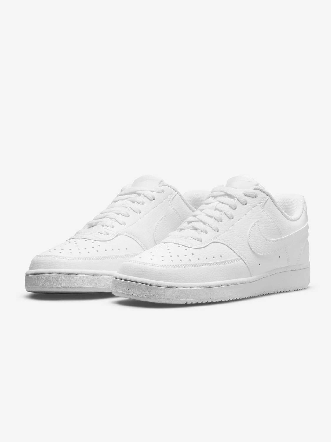 NIKE Women's Court Vision Lo NN Sneakers White - Image 1