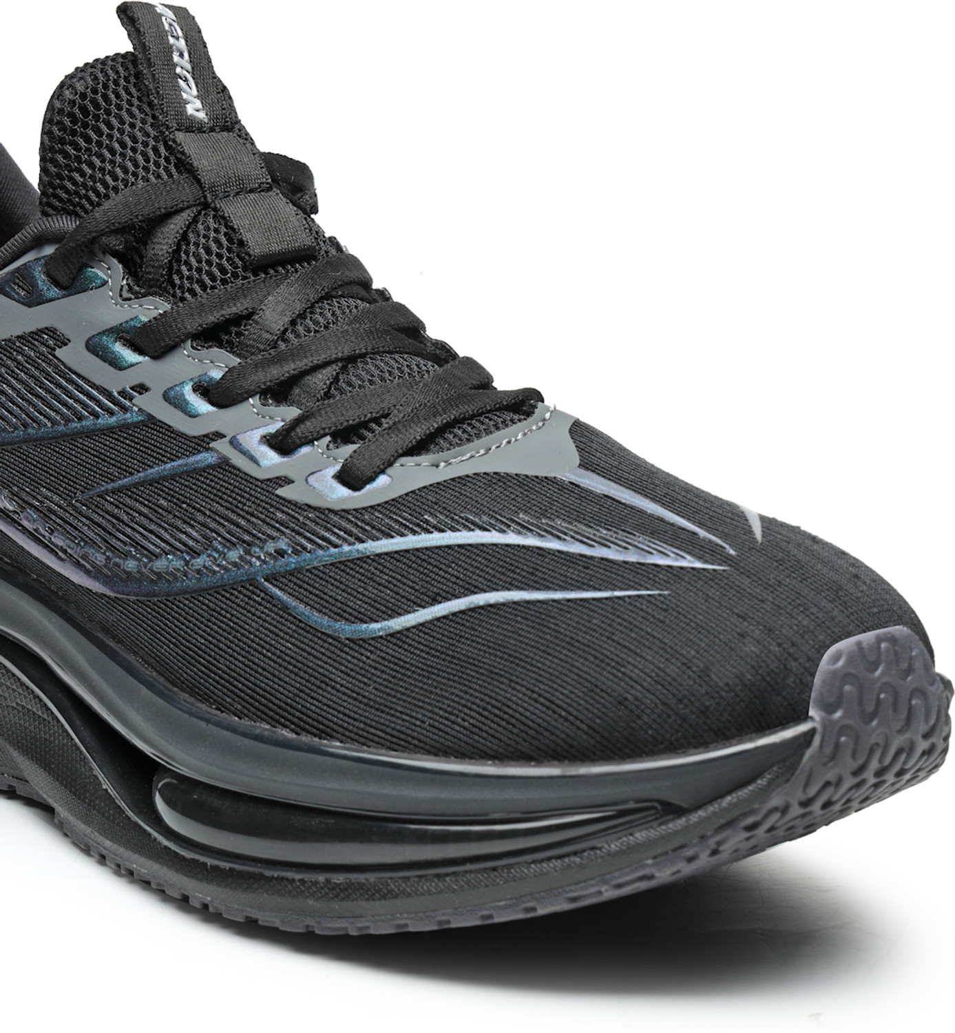 Image of action Athleo TURBO-2411 Trendy Lightweight Comfortable Durable Sports Lace-Up Running Shoes For Men