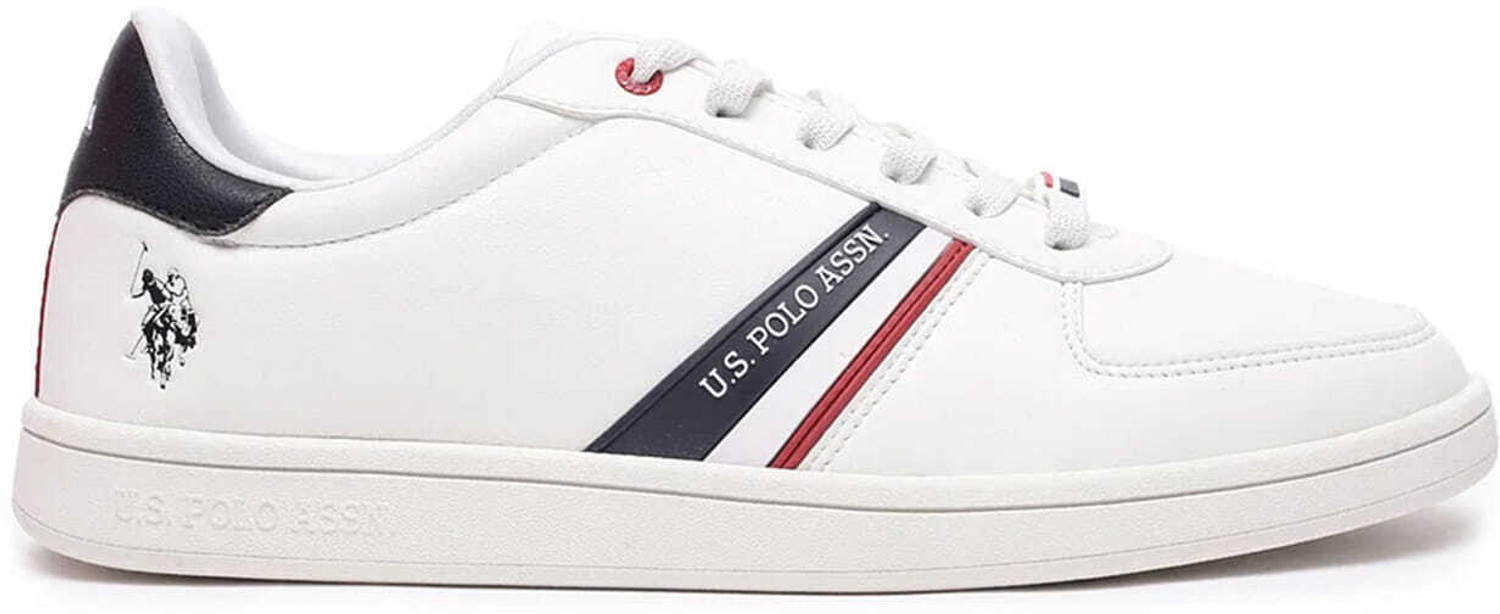 Image of U.S. POLO ASSN. Men Alco 3.0 Fashion Sneakers Sneakers For Men (White, 8)