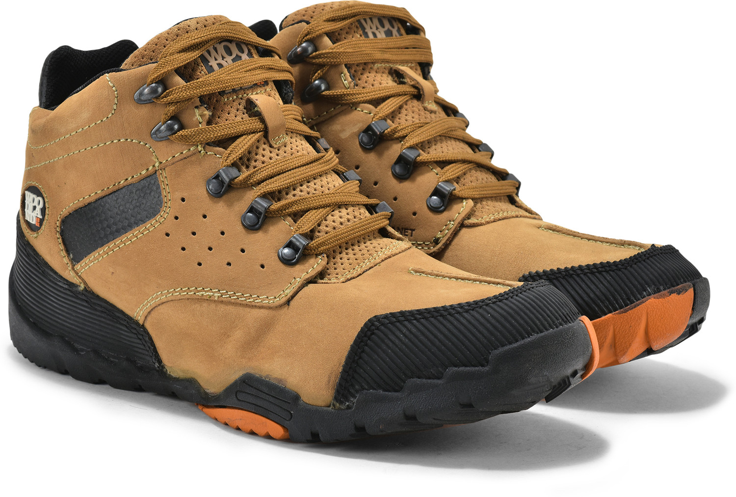 Image of WOODLAND Lace Up Lightweight Breathable Comfortable Daily Use Casuals For Men (Brown, 8)
