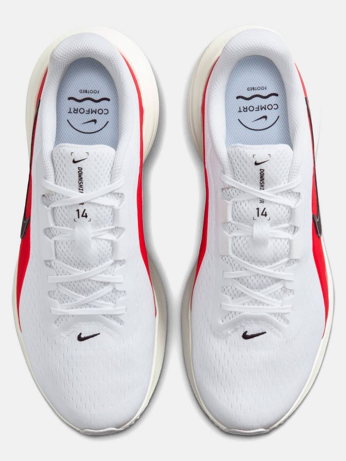 NIKE DOWNSHIFTER 14 Running Shoes For Men White - Image 5