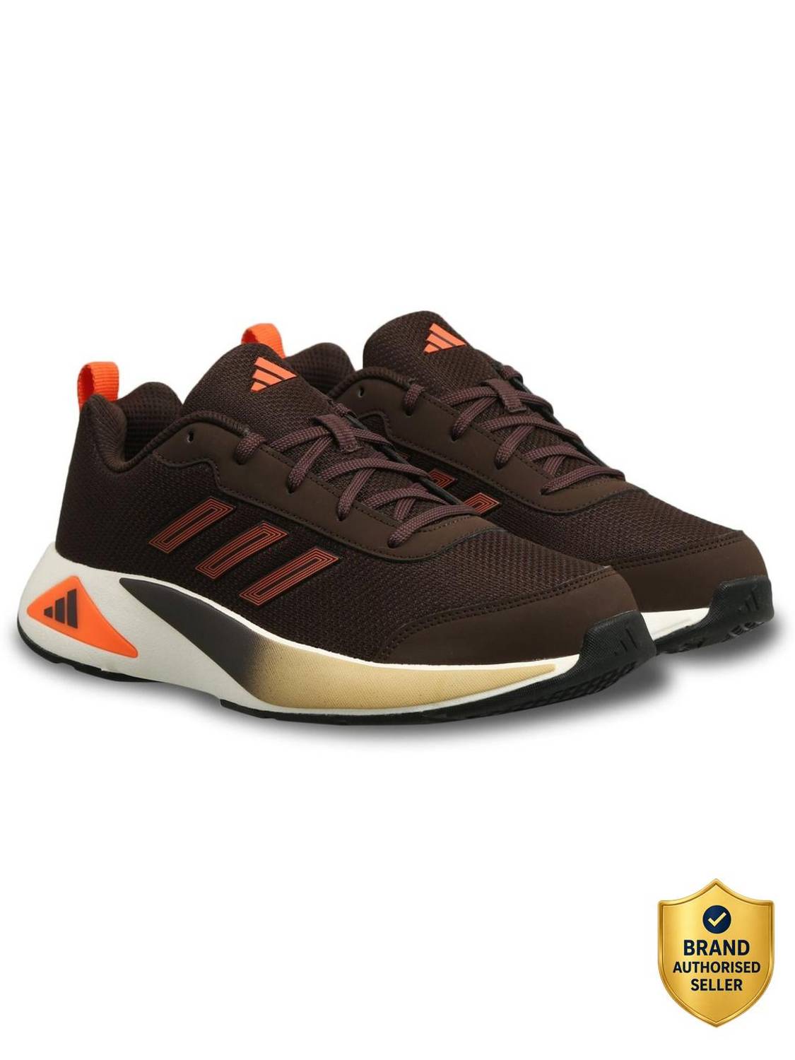 Adidas Zapcore M Running Shoes for Men Brown - Image 1