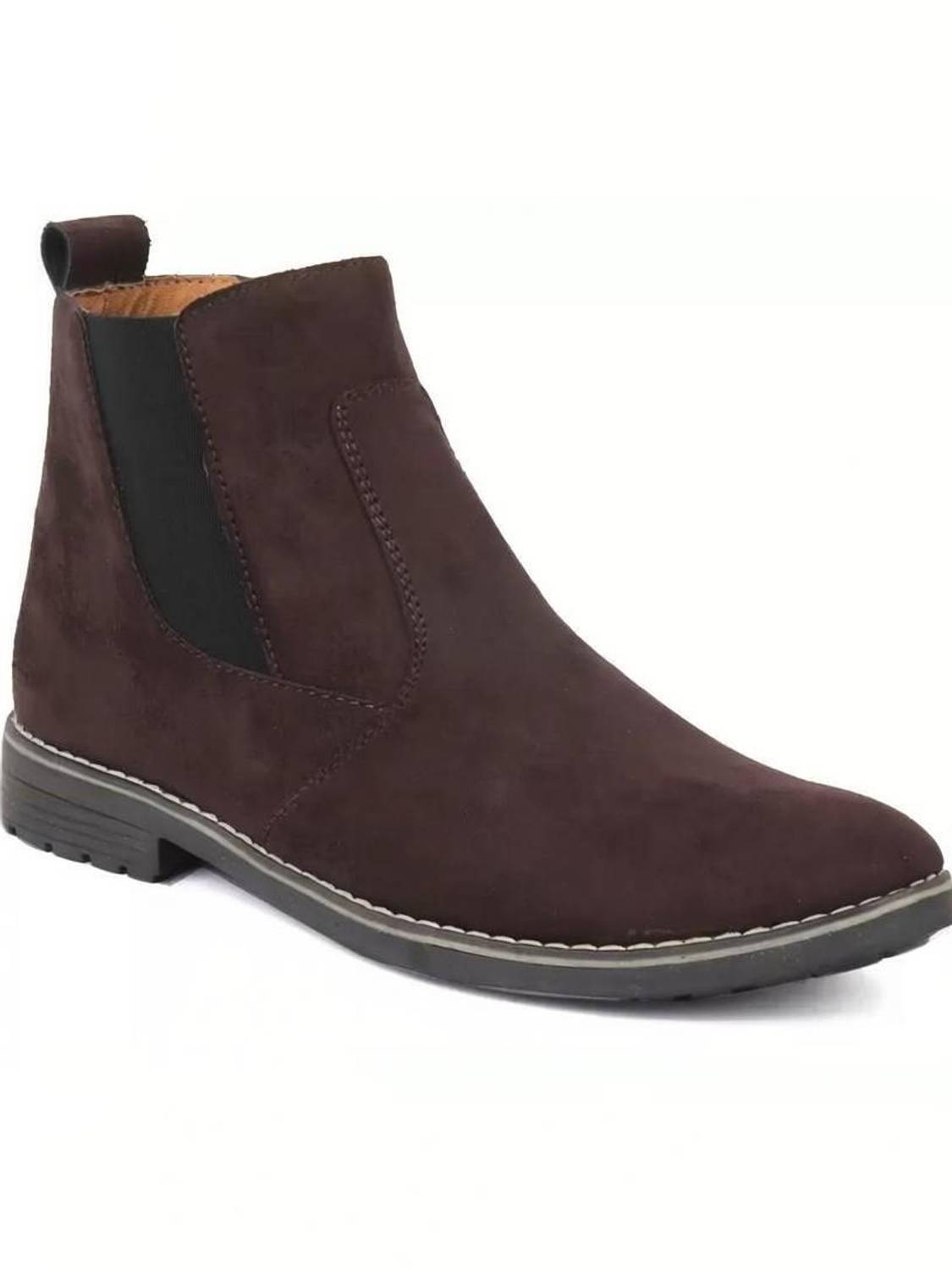 SIMATA Chelsea Boots For Men Brown