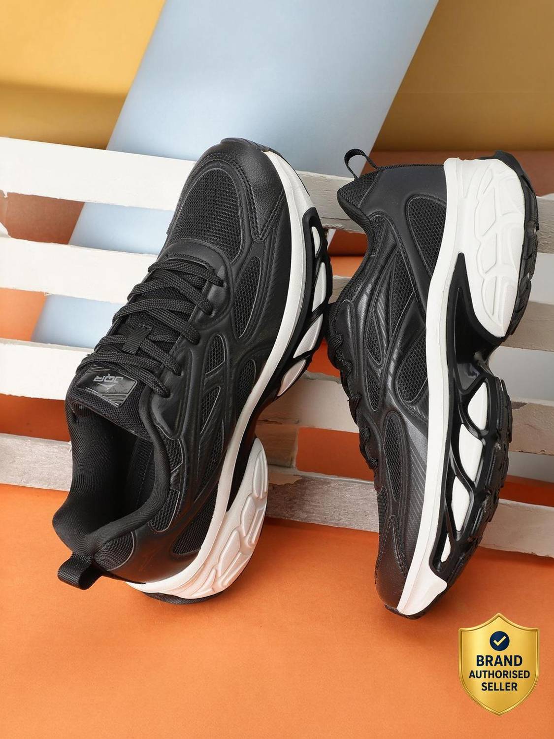 JQR SAVILLE Men's Running Shoes Gray - Image 1