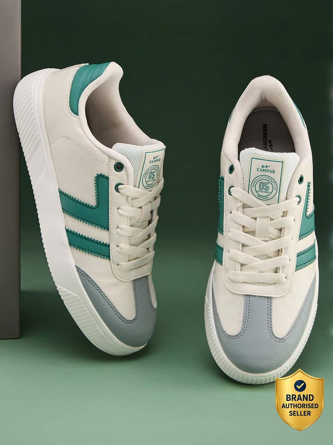 CAMPUS FIJI Men's White Sneakers
