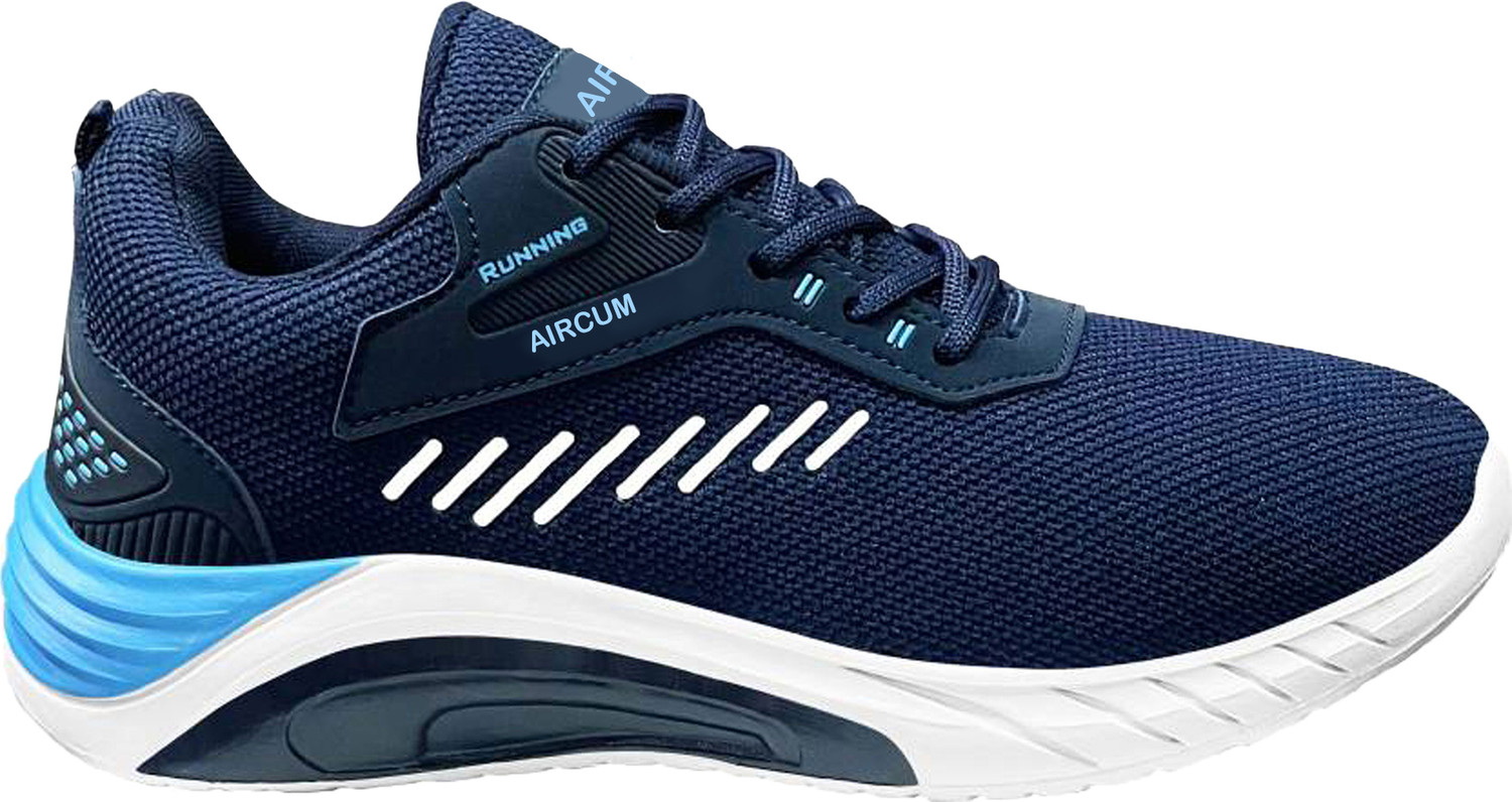 Image of Aircum Trendy Sports Running Running Shoes For Men (Blue, 8)