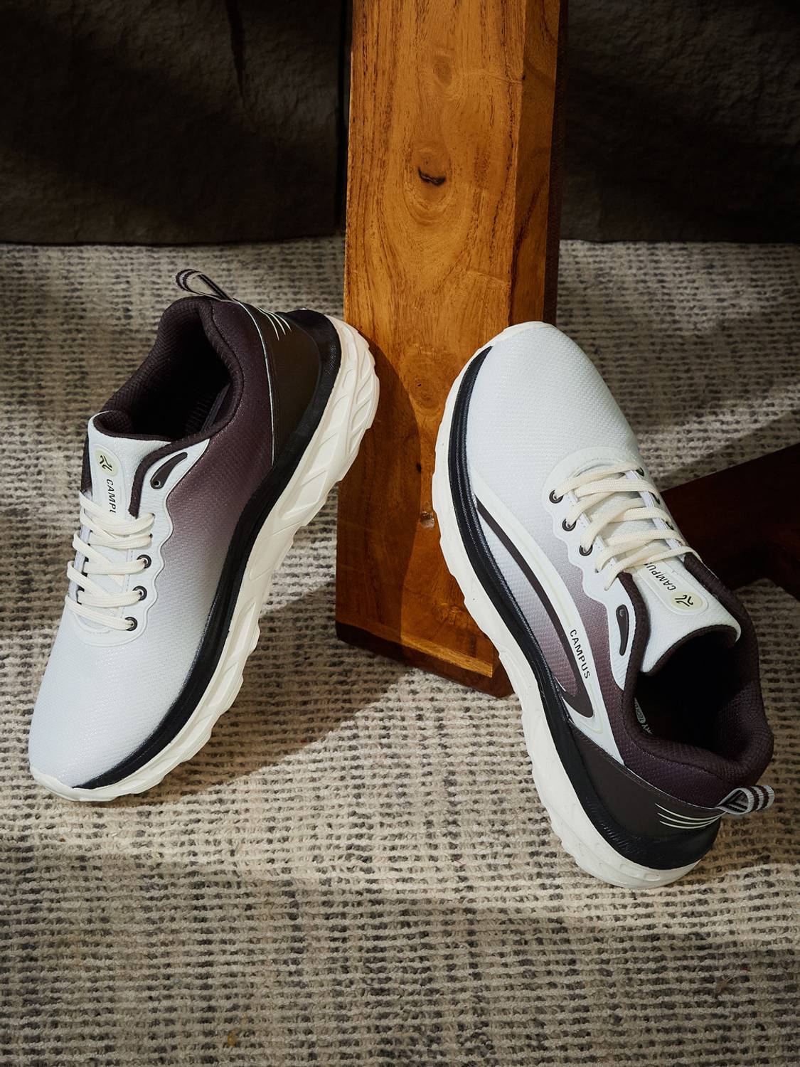 CAMPUS CHAIN White Running Shoes for Men