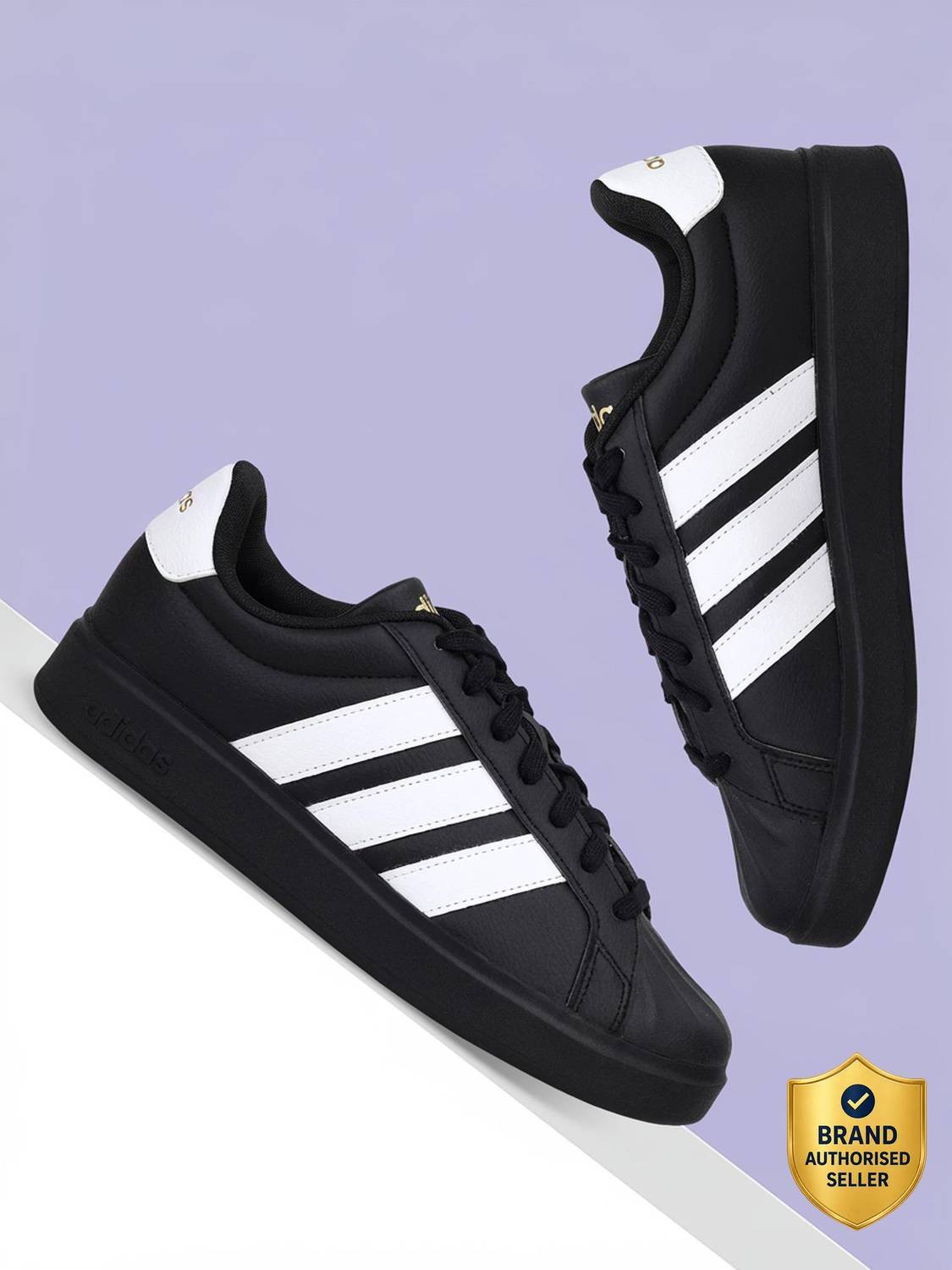 ADIDAS STREETTALK Men's Black Sneakers