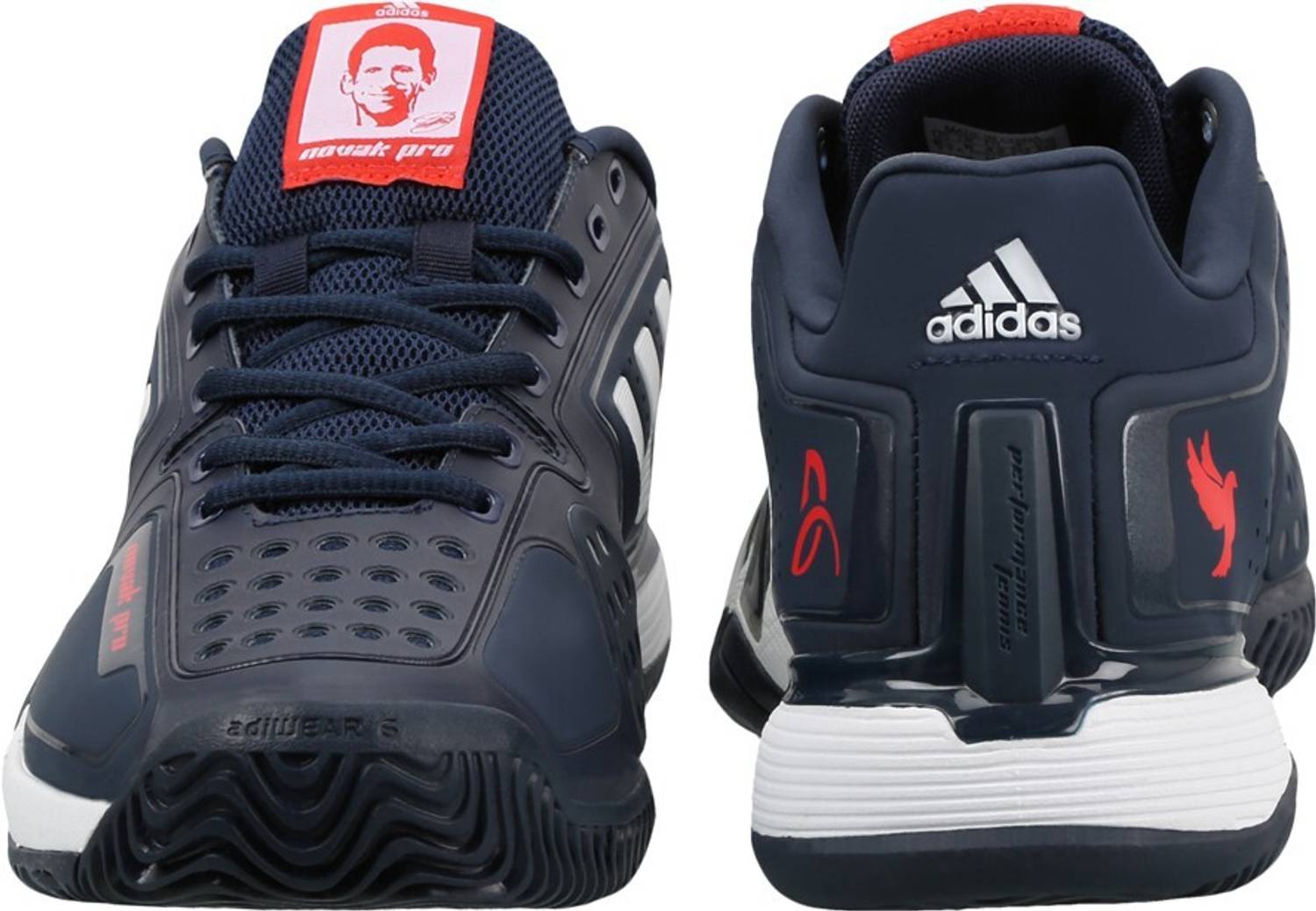 NOVAK PRO ノバクプロ　ジョコビッチ アディダス　adidas 25.0 ADIDAS NOVAK PRO Tennis Shoes For Men - Buy CONAVY/FTWWHT/CORRED