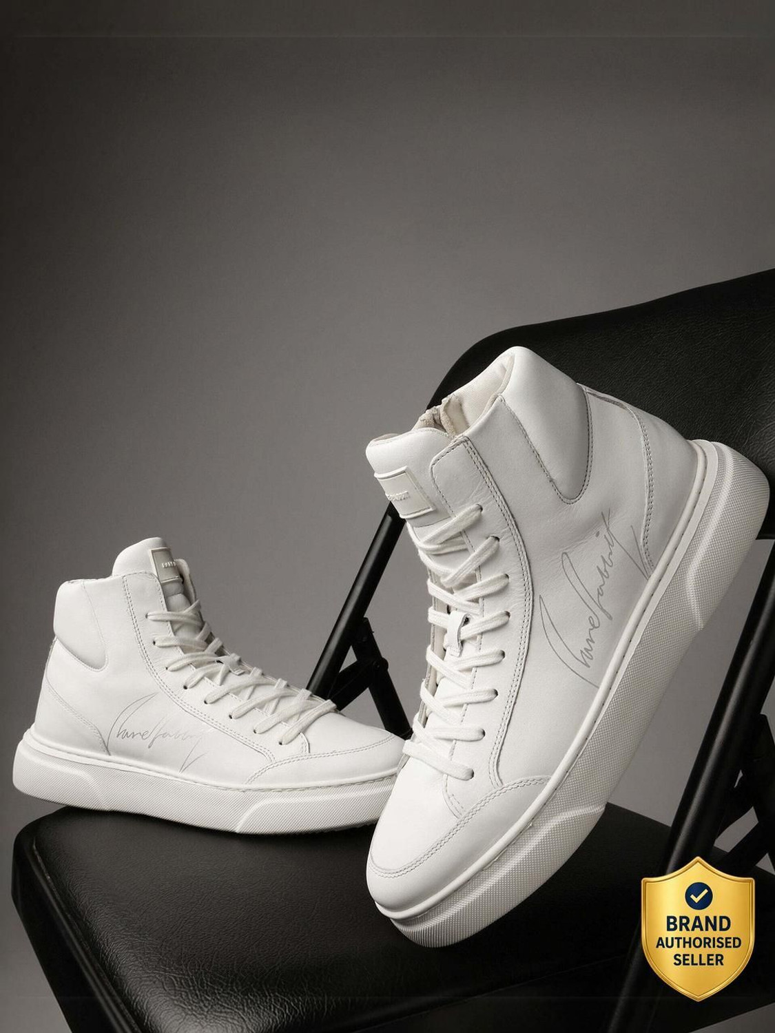 RARE RABBIT PANZER WHITE PRIMARY Sneakers For Men