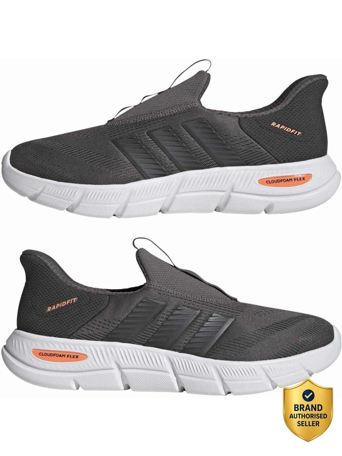 Image of ADIDAS CLOUDFOAM FLEX LOUNGE RAPIDFIT Walking Shoes For Men