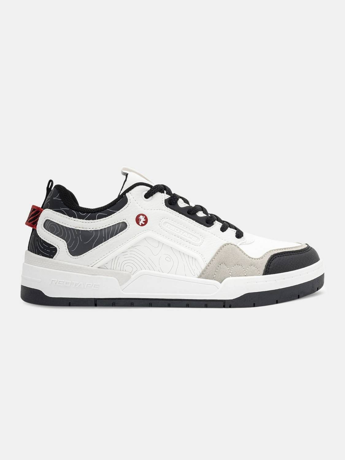 RED TAPE Men's Red Casual Sneakers - Image 2