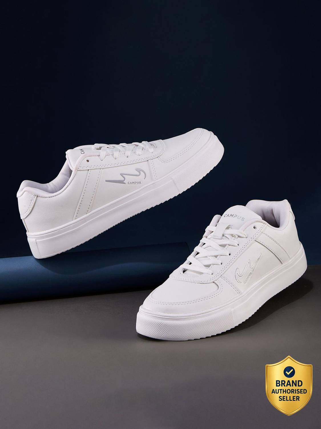 CAMPUS CAMP CLINT Women's White Sneakers - Image 1