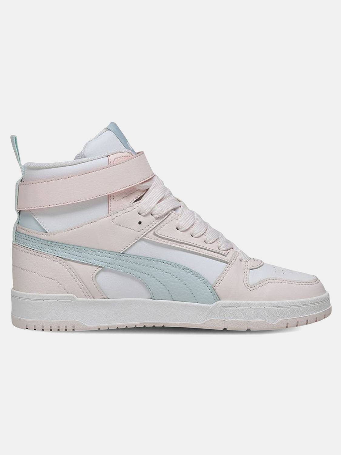 PUMA Court Shatter Mid Sneakers for Men - White - Image 2