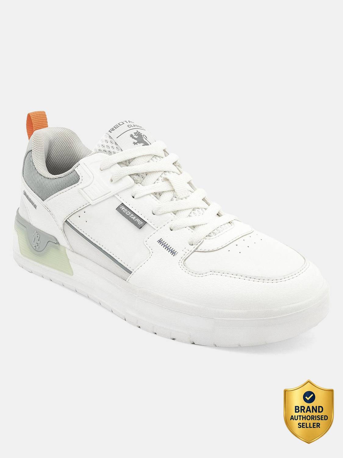 RED TAPE Men's Red Lifestyle Sneakers